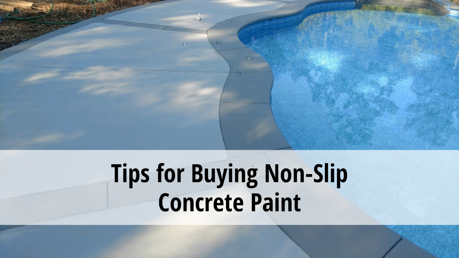 Concrete Paint, Non-Slip Concrete Paint