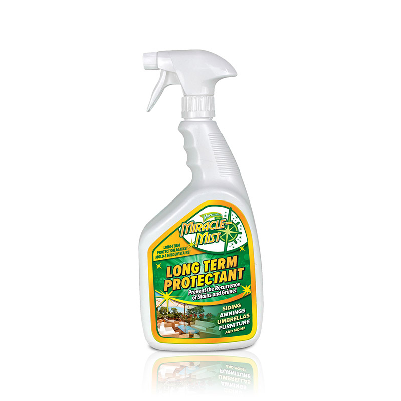 Long-Term Protection Against Mold, Mildew, & Algae Stains.