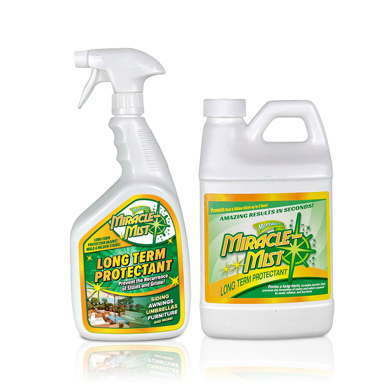 Long-Term Protection Against Mold, Mildew, & Algae Stains.
